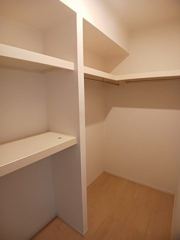 収納　収納のためのスペースです