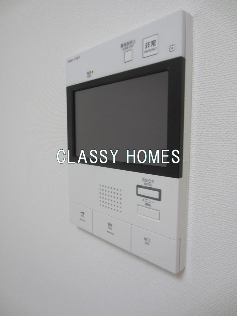 セキュリティ　2018年竣工　クレヴィスタ大森II：モニターフォン