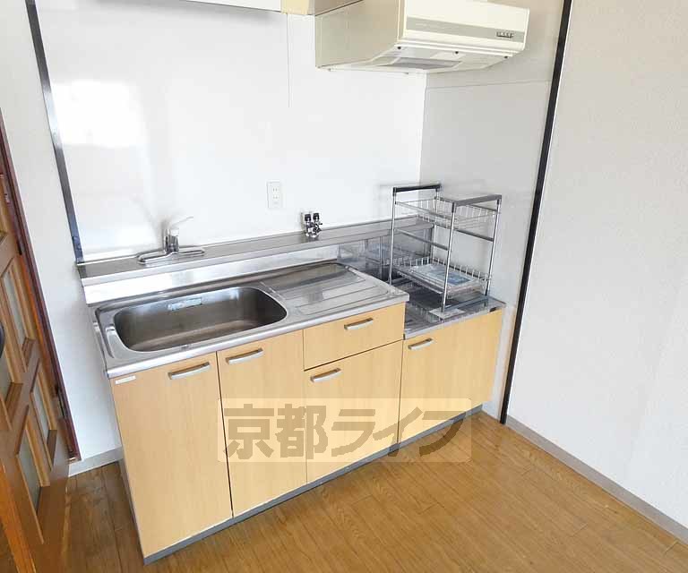 キッチン　２口ガスコンロ設置可能！