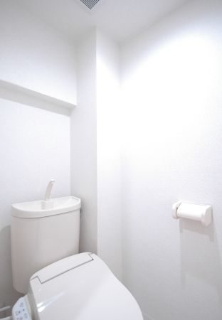 トイレ　ゆったりとした空間のトイレです
