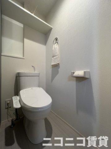 トイレ　モデルルームの為、現状を優先致します。