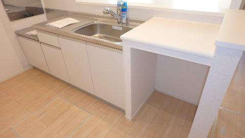 キッチン　対面キッチンで後片付けが楽々♪（イメージ）