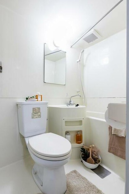 バス・シャワールーム　同タイプのモデルルーム時のお写真（調度品等は含まれません）