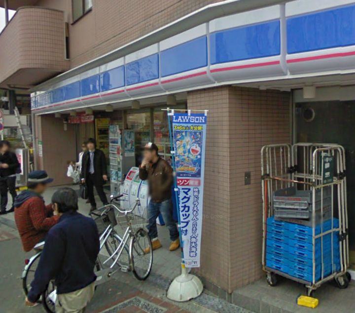 コンビニ　ローソン ＪＲ桜ノ宮駅前店（コンビニ）まで387m