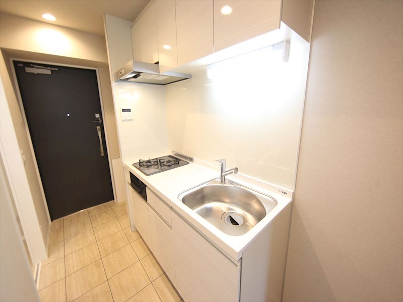 キッチン　システムキッチン（ガス2口コンログリル付）