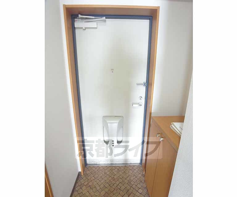 その他設備　しっかりとしたドアです。