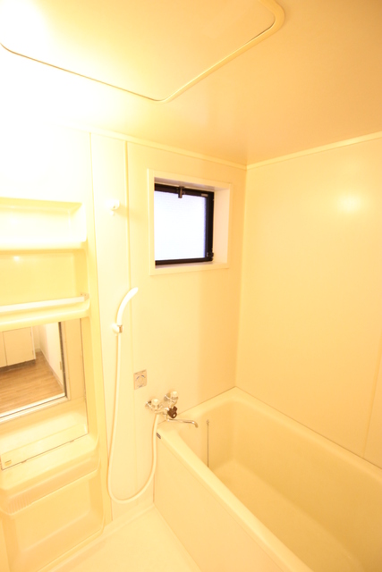 バス・シャワールーム　窓付きのバスルーム