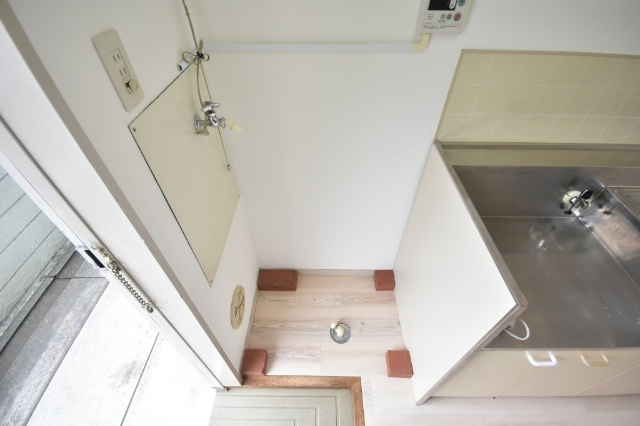 洗面設備　洗濯機置場