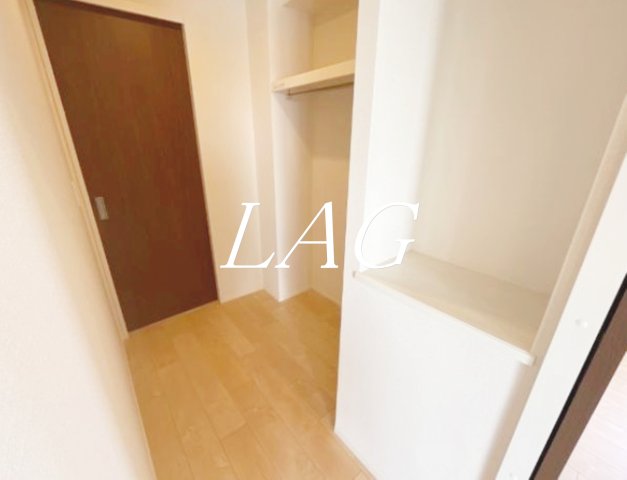 収納　ウォークインクローゼットです。