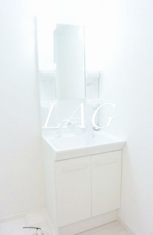 洗面設備　洗面台です。