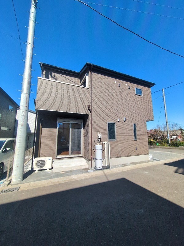 建物外観　※建築中の写真です。