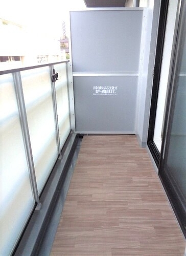 バルコニー　バルコニー　※竣工時2022.12撮影