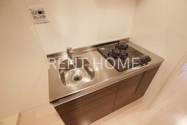 キッチン　2口ガス・システムキッチン