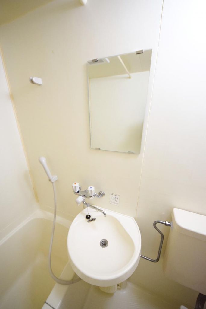 洗面設備　キレイなエントランス