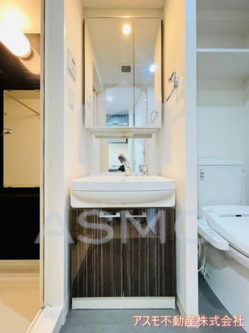 洗面設備　同マンション別部屋　参考写真