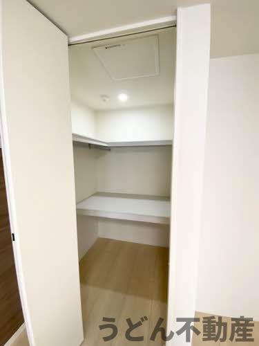 収納　うどん県のお部屋探しはうどん不動産へ うどんちゃんとLINE