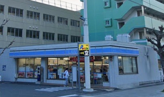コンビニ　ローソン 灘烏帽子町一丁目店（コンビニ）まで197m