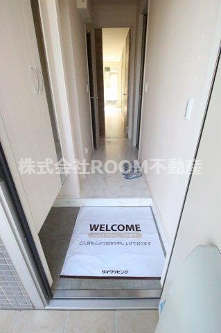 エントランス　落ち着いたエントランスです