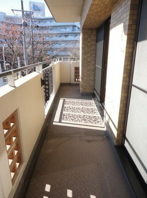 バルコニー　バルコニーの感じは