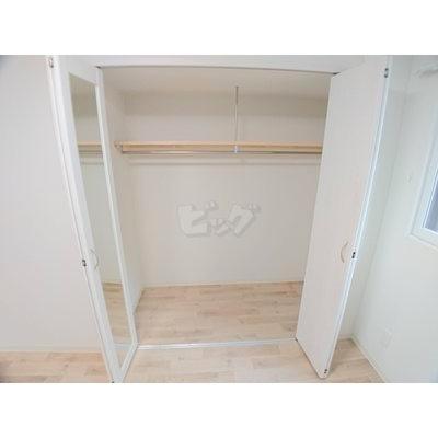 収納　衣類の収納に便利なクローゼット付きです♪
