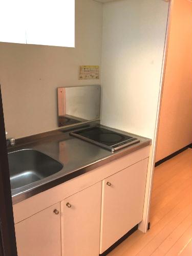 キッチン　2口コンロ