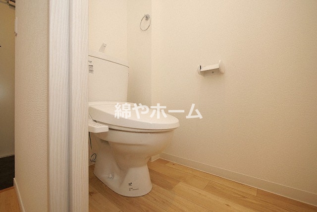 トイレ　ゆったりとした空間のトイレです