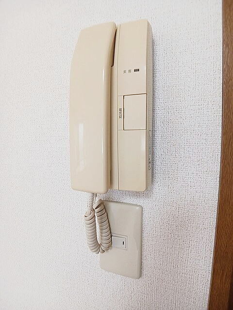 セキュリティ　インターホン付きです☆