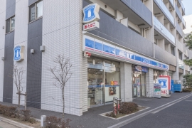 コンビニ　ローソン東品川海岸通店（コンビニ）まで343m
