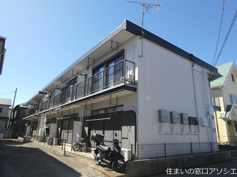 建物外観　ヒカリハイツのご紹介は住まいの窓口アソシエにお任せください。