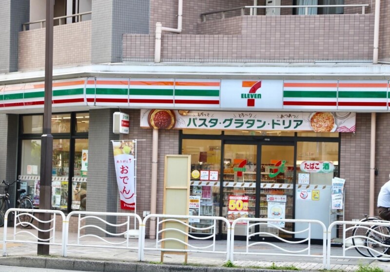 コンビニ　セブンイレブン江東亀戸2丁目店（コンビニ）まで92m