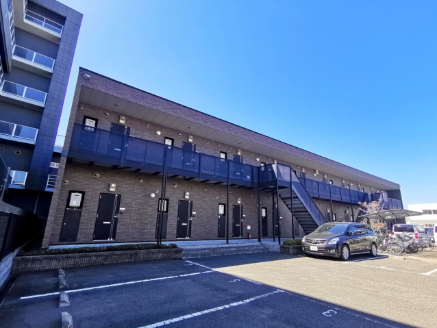 建物外観　日当り良好の南向き