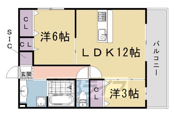 ラ ネージュの間取り写真