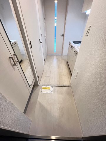 玄関　明るい玄関です