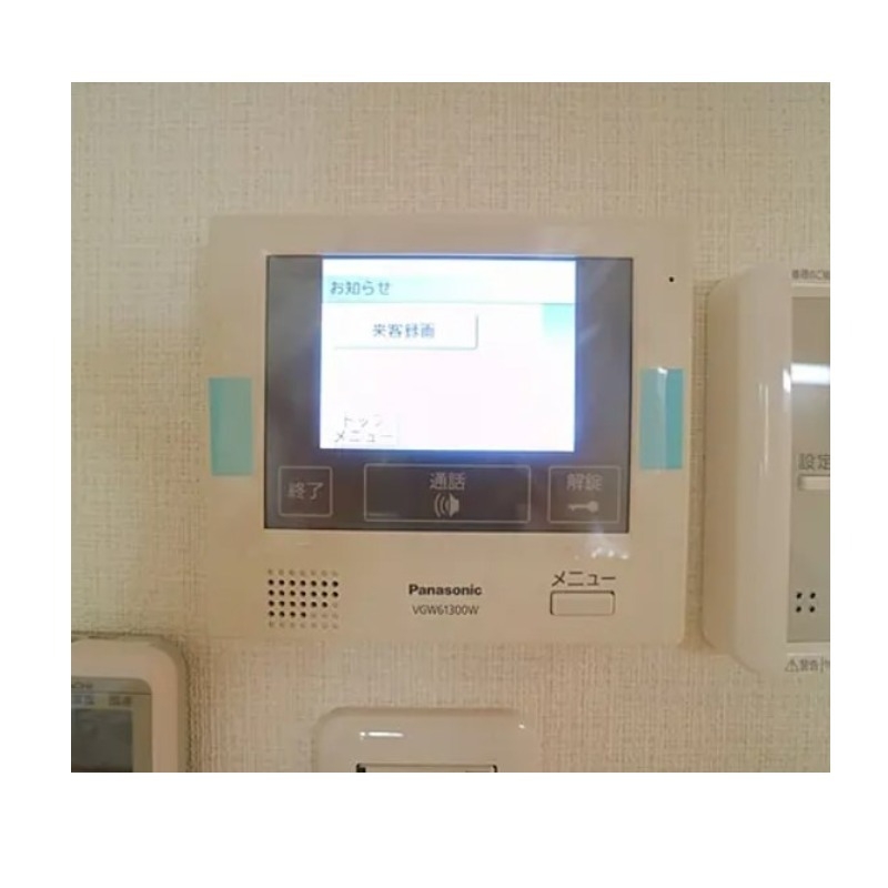 セキュリティ　ＴＶモニターホンもあります