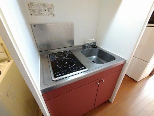 キッチン　シングルレバー設置
