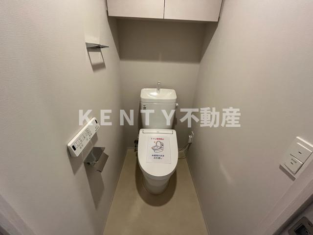 トイレ　ゆったりとした空間のトイレです