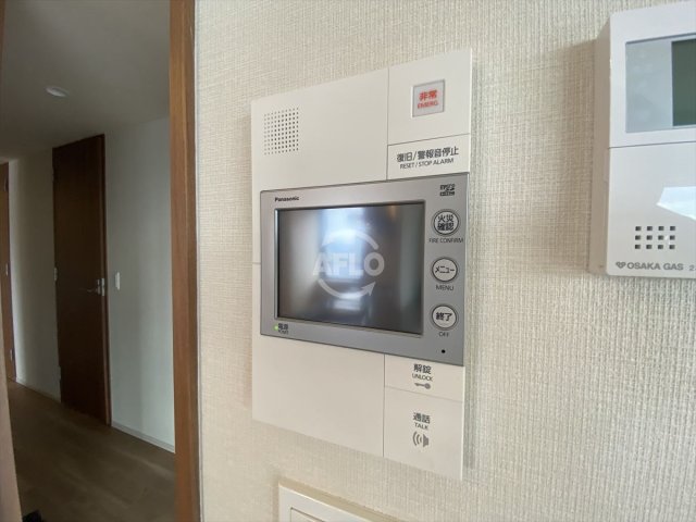 セキュリティ　北浜ミッドタワー　TVモニター付きインターホン