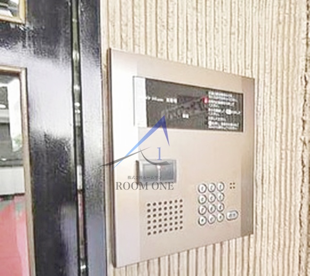 セキュリティ　オートロックです。