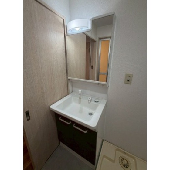 洗面設備　別部屋の写真です。