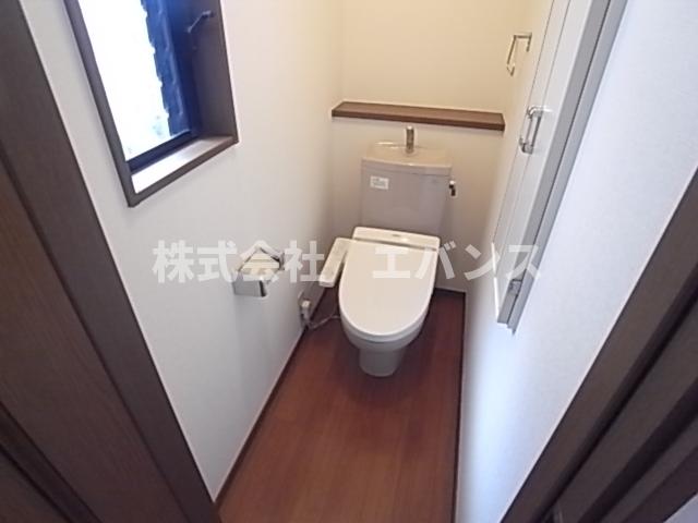 トイレ　トイレもきれいです