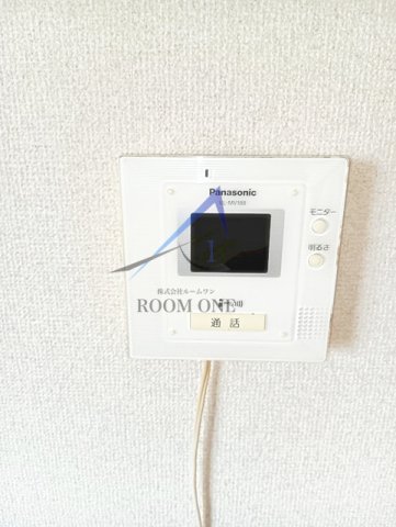 セキュリティ　モニター付きインターホンです。