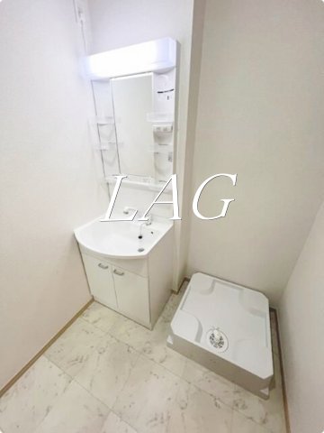 洗面設備　洗面台です。