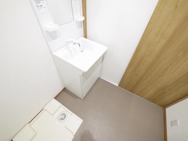 洗面設備　洗面所です