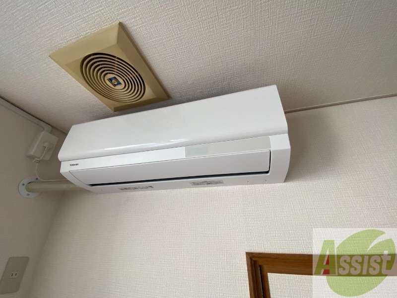 その他設備　エアコンがありますので夏でも快適に過ごせます！