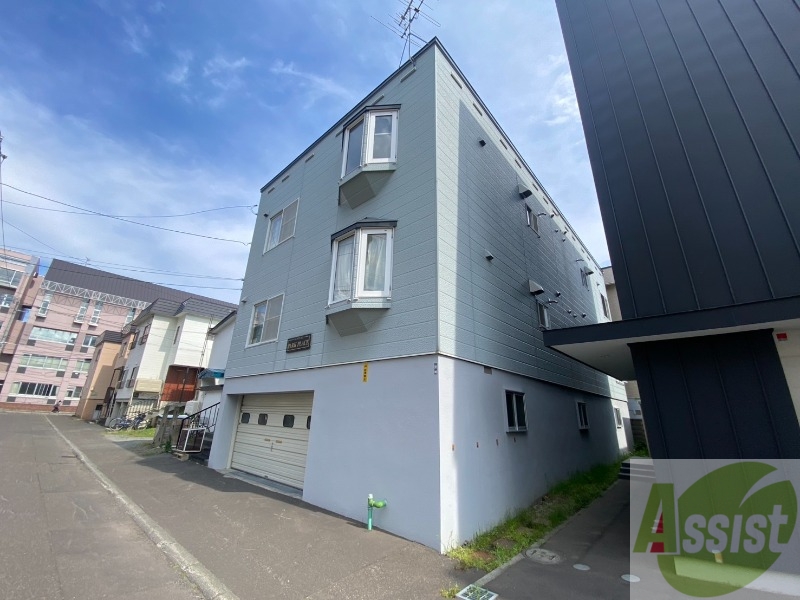 建物外観　札幌市中央区南５条「Ｐａｒｋ　Ｐｌａｃｅ」