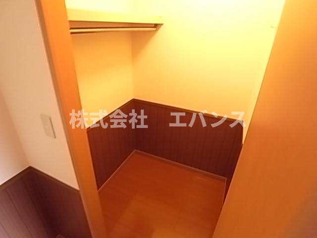 収納　収納のためのスペースです