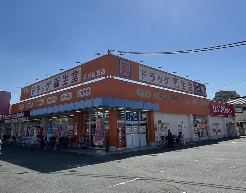ドラックストア　ドラッグ新生堂早良飯倉店（ドラッグストア）まで301m