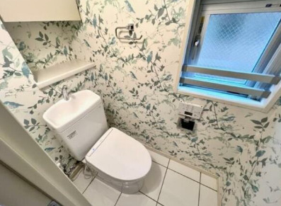 トイレ　清潔感のあるトイレです