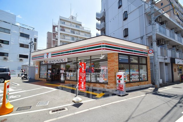 コンビニ　セブンイレブン　近鉄布施駅南店（コンビニ）まで115m
