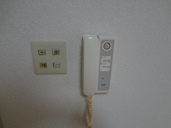 セキュリティ　※別部屋の写真です